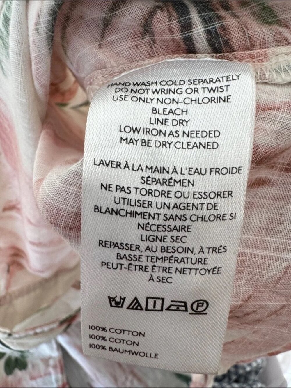 By Anthropologie Peasant Blouse Size M - Picture 10 of 11